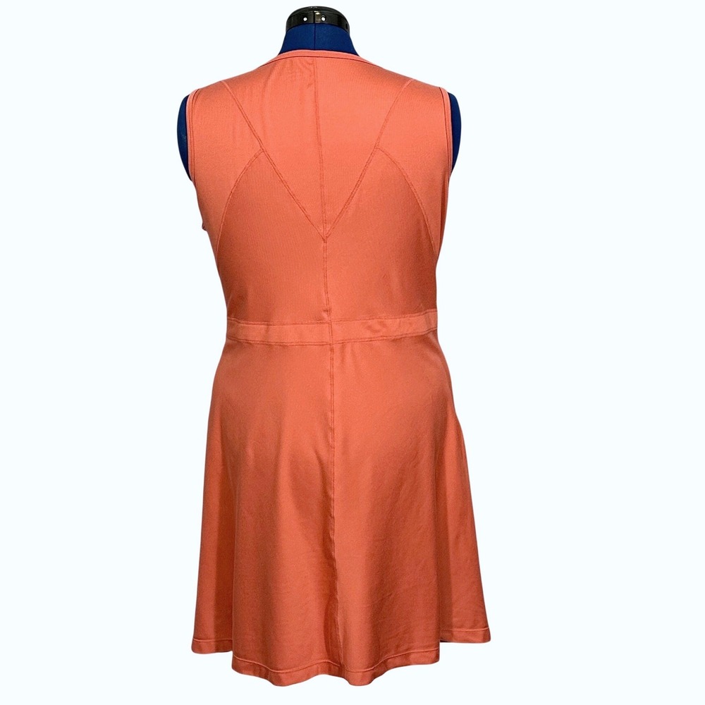 Title Nine Dream Buttah Dress A-Line Sleeveless XL Terracotta Orange Active - Picture 5 of 10